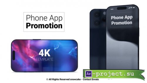 Videohive - Phone App Promotion - 53579389 - Project for After Effects