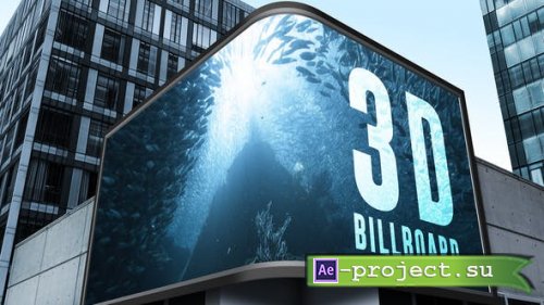 Videohive - 3D Billboard Mockup - 53578416 - Project for After Effects