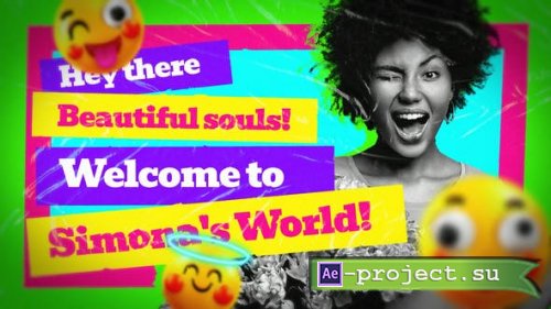 Videohive - Simona's World Intro - 53577318 - Project for After Effects