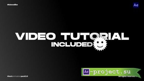 Videohive - Text Animation 3.0_AE - 53609523 - Project for After Effects