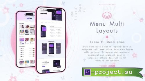 Videohive - Sakura App Promo - 53608369 - Project for After Effects