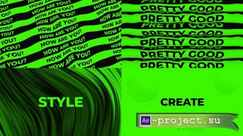 Videohive - Abstract Text And Backgrounds - 53617793 - Project for After Effects