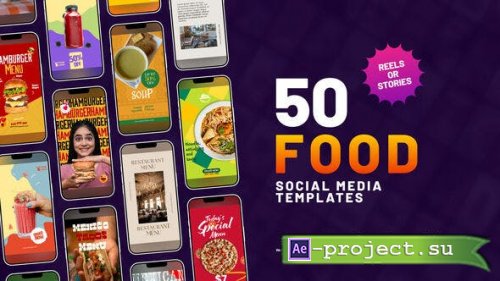 Videohive - Food Menu Instagram Stories - 53652785 - Project for After Effects