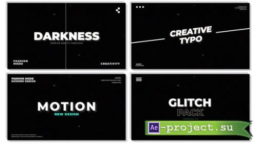 Videohive - Creative Typo Titles - 53633219 - Project for After Effects