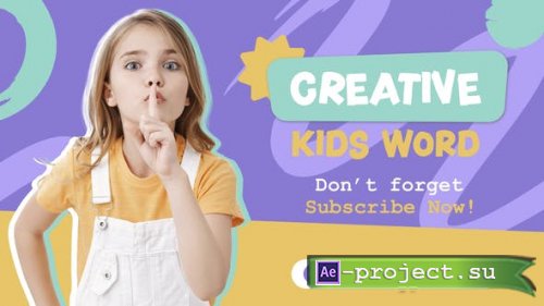 Videohive - Kids Blog Intro Promo - 53577498 - Project for After Effects