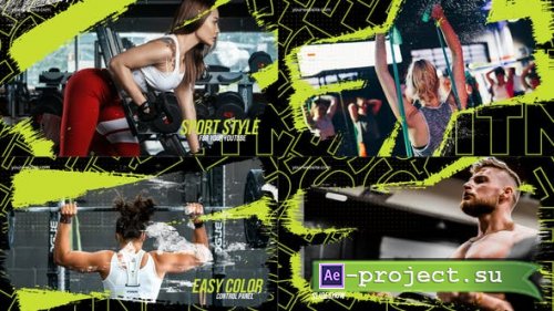 Videohive - Intro Active Sport 3D - 53620900 - Project for After Effects