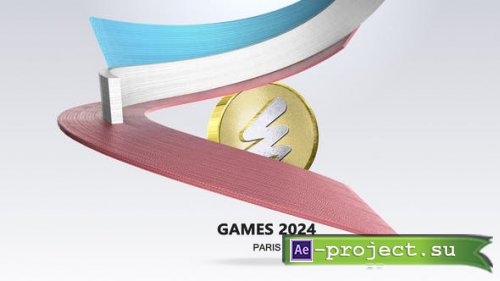 Videohive - Medal Ribbon Logo - 53635826 - Project for After Effects