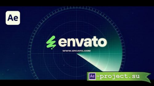 Videohive - Radar Logo - 53637045 - Project for After Effects