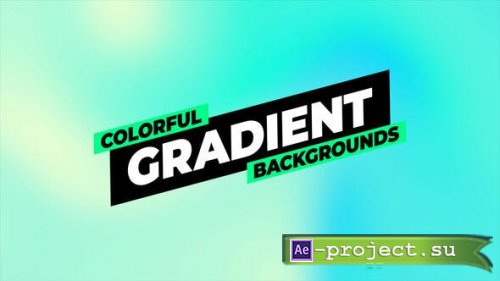 Videohive - Gradient Backgrounds - 53669933 - Project for After Effects