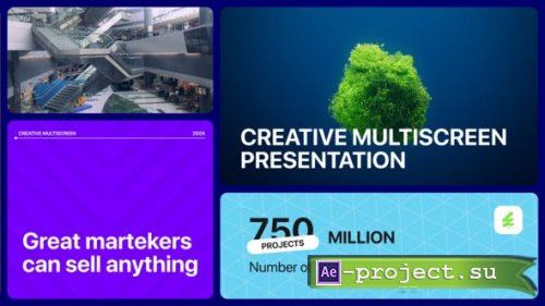 Videohive - Creative Multiscreen Opener - 53668374 - Project for After Effects