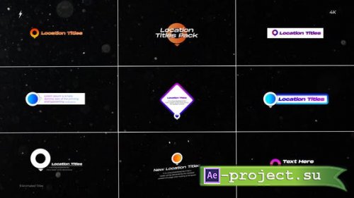 Videohive - Location Titles | After Effects - 53671963 - Project for After Effects