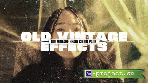 Videohive - Old Vintage Grain Color Efects Pack - 53688630 - Project for After Effects