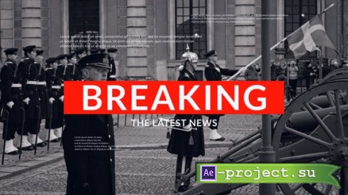 Videohive - News Intro - 53619663 - Project for After Effects