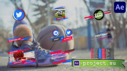 Videohive - Sport Elements | After Effects - 50690952 - Project for After Effects