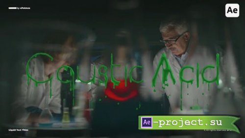 Videohive - Liquid Text Titles | AE - 53728030 - Project for After Effects