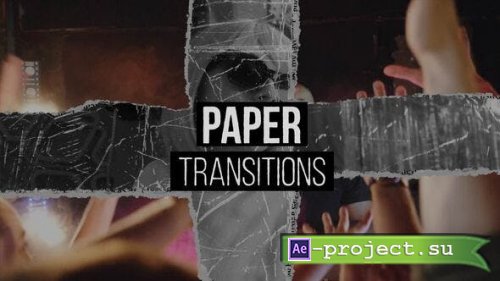 Videohive - Paper Transition | 4K - 53749815 - Project for After Effects