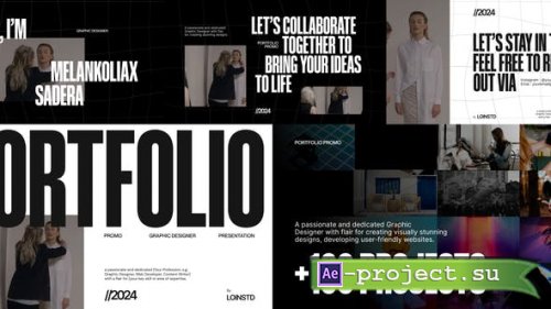 Videohive - Portfolio Promo After Effects Template - 53747863 - Project for After Effects