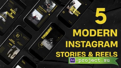 Videohive - Modern Instagram Stories and Reels - 53528774 - Project for After Effects