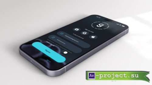 Videohive - Smooth Phone Mockup - 53750177 - Project for After Effects