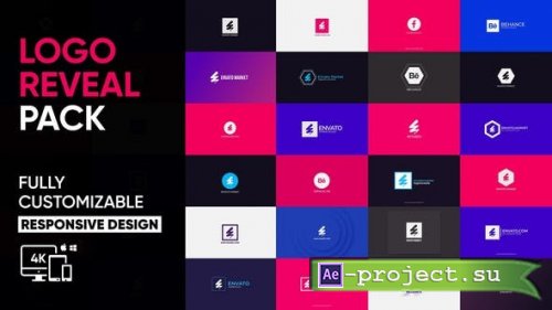 Videohive - Minimal Logo Reval Pack | After Effects - 53713899 - Project for After Effects