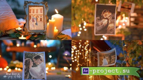 Videohive - Wedding Photo Gallery -Autumn Night Garden - 34629956 - Project for After Effects