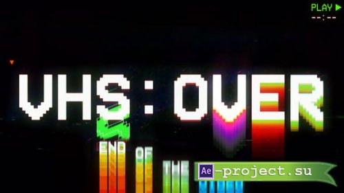 Videohive - VHS 8-bit Glitch Titles - 53750285 - Project for After Effects