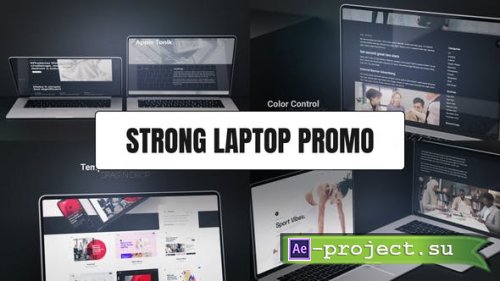 Videohive - Strong Laptop Promo - 53772453 - Project for After Effects