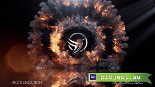 Videohive - Fire Logo Intro - 53773771 - Project for After Effects