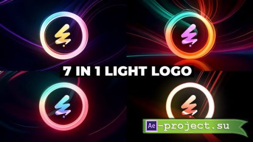 Videohive - Light Circle Logo Reveal - 53774255 - Project for After Effects