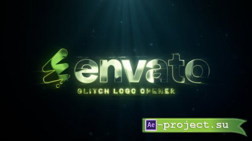 Videohive - Glitch Logo - 53787132 - Project for After Effects