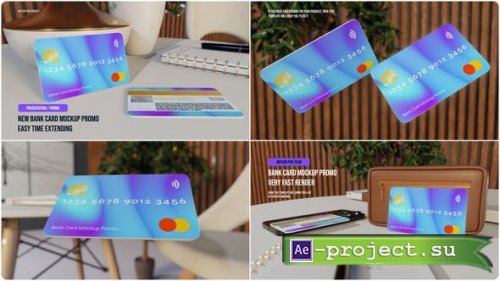 Videohive - Bank Card Mockup Promo - 53769672 - Project for After Effects