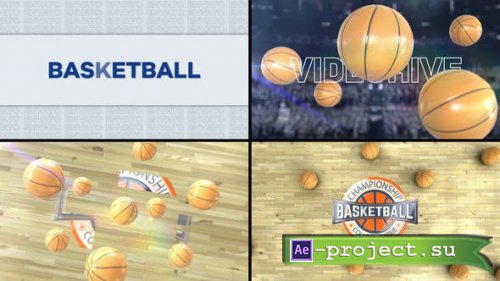 Videohive - Basketball Bumper - 53062544 - Project for After Effects