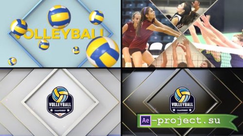 Videohive - Volleyball Bumper - 53172119 - Project for After Effects