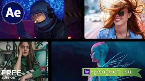 Videohive - Multiscreen Slideshow - 53664746 - Project for After Effects