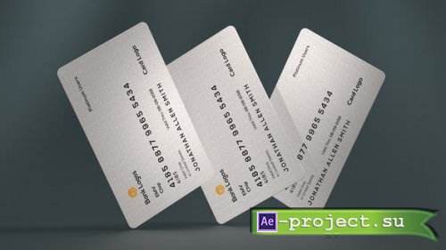 Videohive - Credit Card Mockup - 53804234 - Project for After Effects