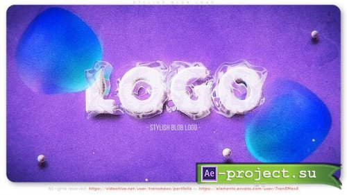 Videohive - Stylish Blob Logo - 53818715 - Project for After Effects