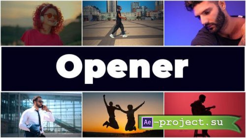 Videohive - Rhythmic Multiscreen Opener - 53859781 - Project for After Effects