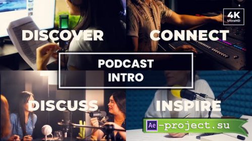 Videohive - Podcast Intro Opener - 53884048 - Project for After Effects