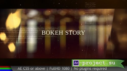 Videohive - Slideshow Bokeh - 18416735 - Project for After Effects