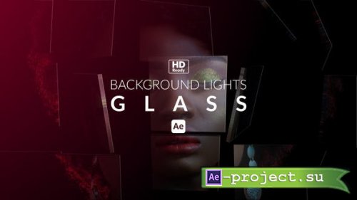 Videohive - Background Lights Glass - 53921950 - Project for After Effects