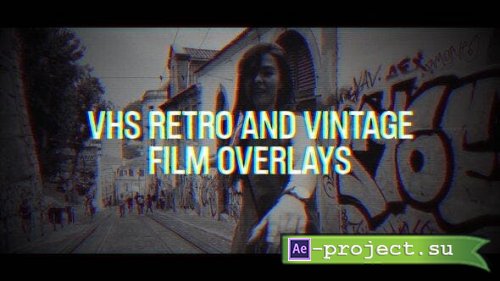 Videohive - VHS Retro and Vintage Overlays - 53887435 - Project for After Effects