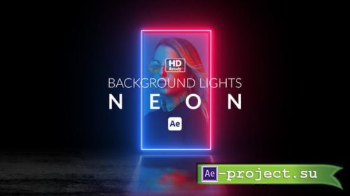 Videohive - Background Lights Neon - 53921805 - Project for After Effects