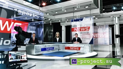 Videohive - Virtual Studio Set - 22972212 - Project for After Effects