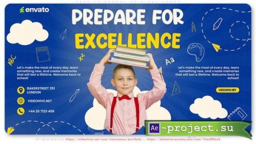 Videohive - Back to School Original Promo - 53930115 - Project for After Effects