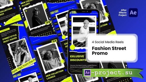 Videohive - Social Media Reels - Fashion Street Promo After Effect Templates - 53520936 - Project for After Effects