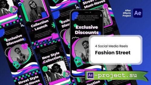 Videohive - Social Media Reels - Fashion Street After Effect Templates - 53520873 - Project for After Effects