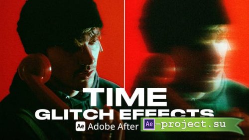 Videohive - Time Glitch Effect Ae - 53968061 - Project for After Effects