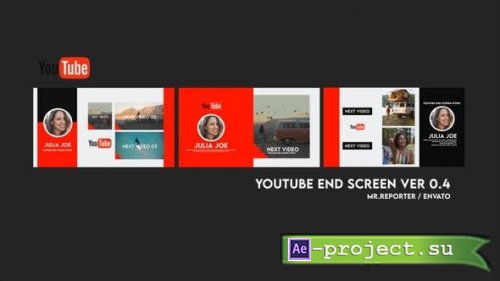 Videohive - Youtube End Screen Ver 4 - 52601214 - Project for After Effects