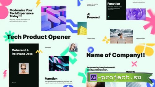 Videohive - Tech Product Opener - 53922484 - Project for After Effects