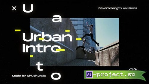 Videohive - Urban Intro - 53921177 - Project for After Effects